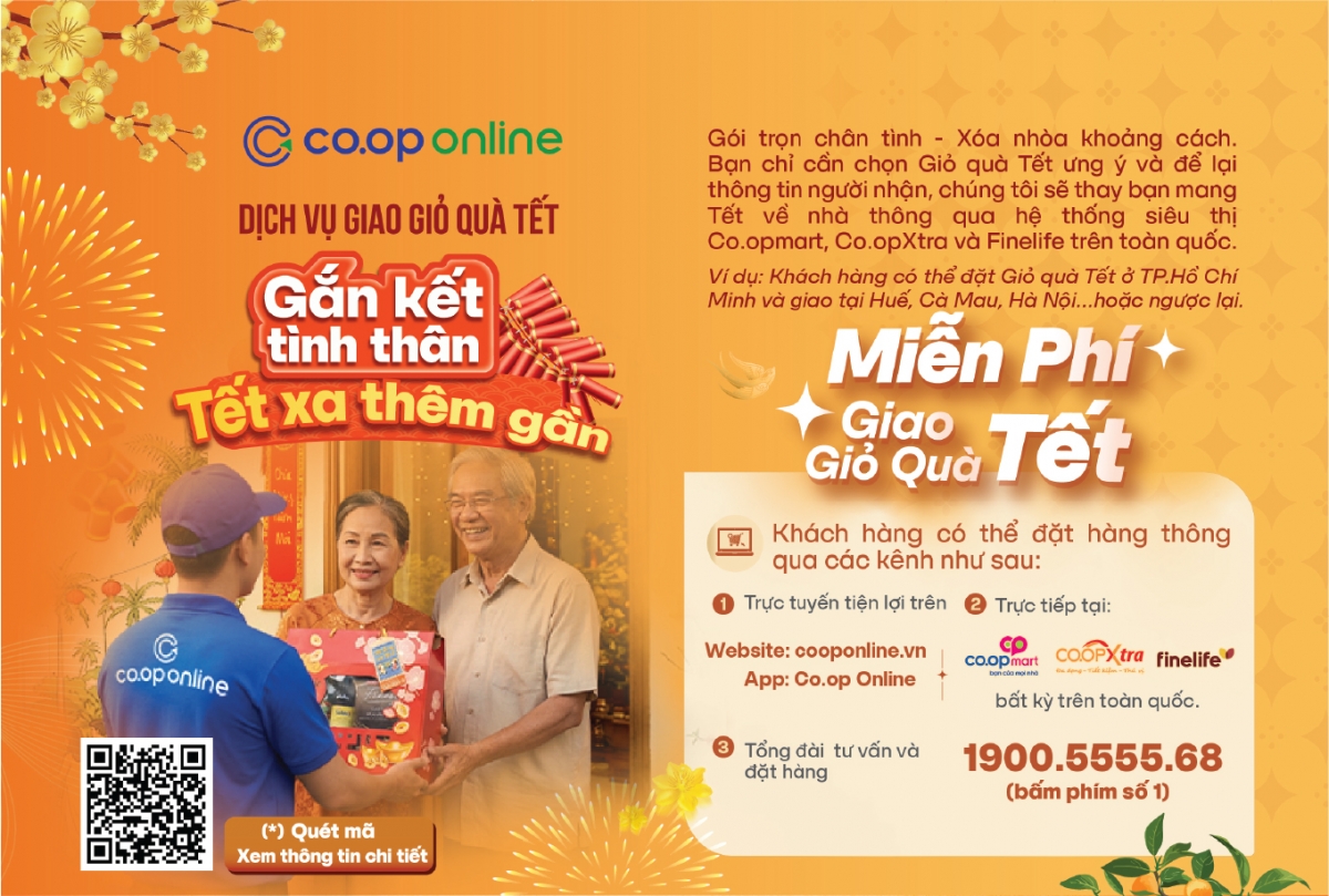 Saigon Co.op – Hành trình hơn một thập kỷ “gắn kết tình thân – Tết xa thêm gần”